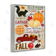 Andrea Tachiera | Seasonal Fall Phrases Rustic Charm