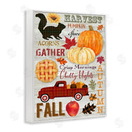Andrea Tachiera | Seasonal Fall Phrases Rustic Charm