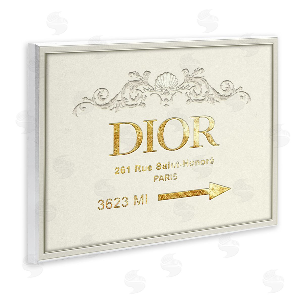 Ziwei Li Glam Street Distance from New York Wall Plaque Art