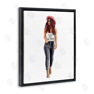 Ziwei Li | Girl Power Fashionista Standing Pose