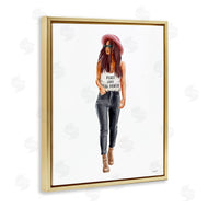 Ziwei Li | Girl Power Fashionista Standing Pose