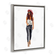 Ziwei Li | Girl Power Fashionista Standing Pose