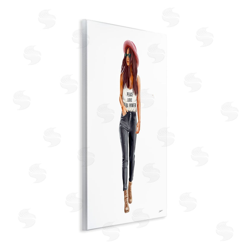 Ziwei Li | Girl Power Fashionista Standing Pose