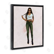 Ziwei Li | Fight Like A Girl Glam Pose
