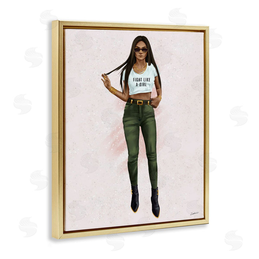 Ziwei Li | Fight Like A Girl Glam Pose