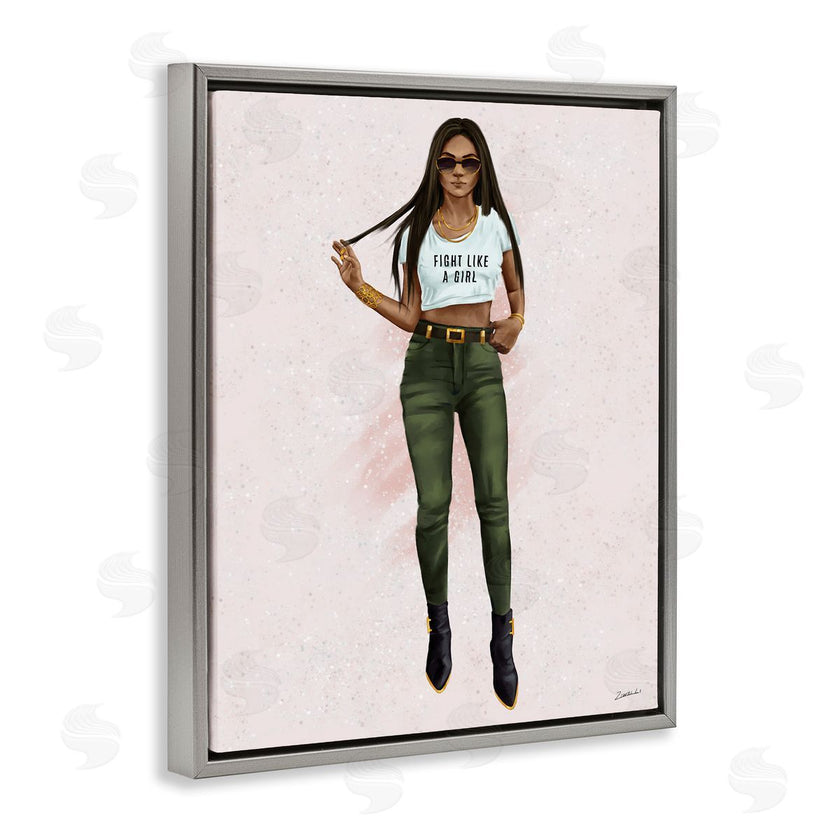 Ziwei Li | Fight Like A Girl Glam Pose