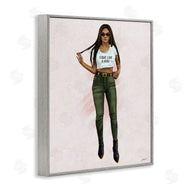 Ziwei Li | Fight Like A Girl Glam Pose