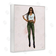 Ziwei Li | Fight Like A Girl Glam Pose