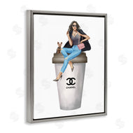 Ziwei Li | Stylish Female Designer Glam Coffee