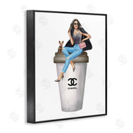 Ziwei Li | Stylish Female Designer Glam Coffee