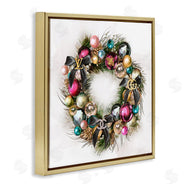 Ziwei Li | Winter Holiday Wreath Glam Accents