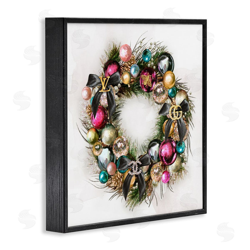 Ziwei Li | Winter Holiday Wreath Glam Accents