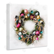 Ziwei Li | Winter Holiday Wreath Glam Accents