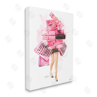 Ziwei Li | Glam Gift Stack Shopping Pose