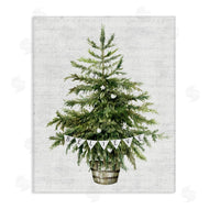 Lettered and Lined | Holiday Green Fir Tree
