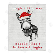 Lettered and Lined | Jingle All the Way Christmas Donkey