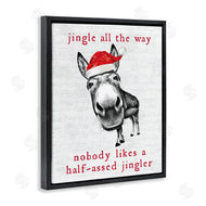 Lettered and Lined | Jingle All the Way Christmas Donkey