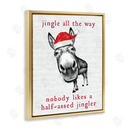 Lettered and Lined | Jingle All the Way Christmas Donkey
