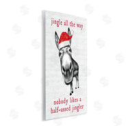 Lettered and Lined | Jingle All the Way Christmas Donkey