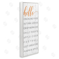 Jessica Mundo | Hello Fall Favorites Phrases