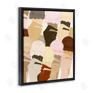 Stupell Studio | Hands Holding Ice Cream Pattern