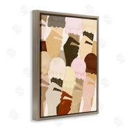 Stupell Studio | Hands Holding Ice Cream Pattern