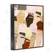 Stupell Studio | Hands Holding Ice Cream Pattern