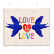 Victoria Barnes | Love is Love Doves and Heart