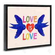 Victoria Barnes | Love is Love Doves and Heart