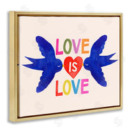 Victoria Barnes | Love is Love Doves and Heart