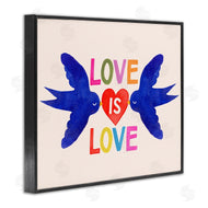 Victoria Barnes | Love is Love Doves and Heart
