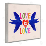 Victoria Barnes | Love is Love Doves and Heart