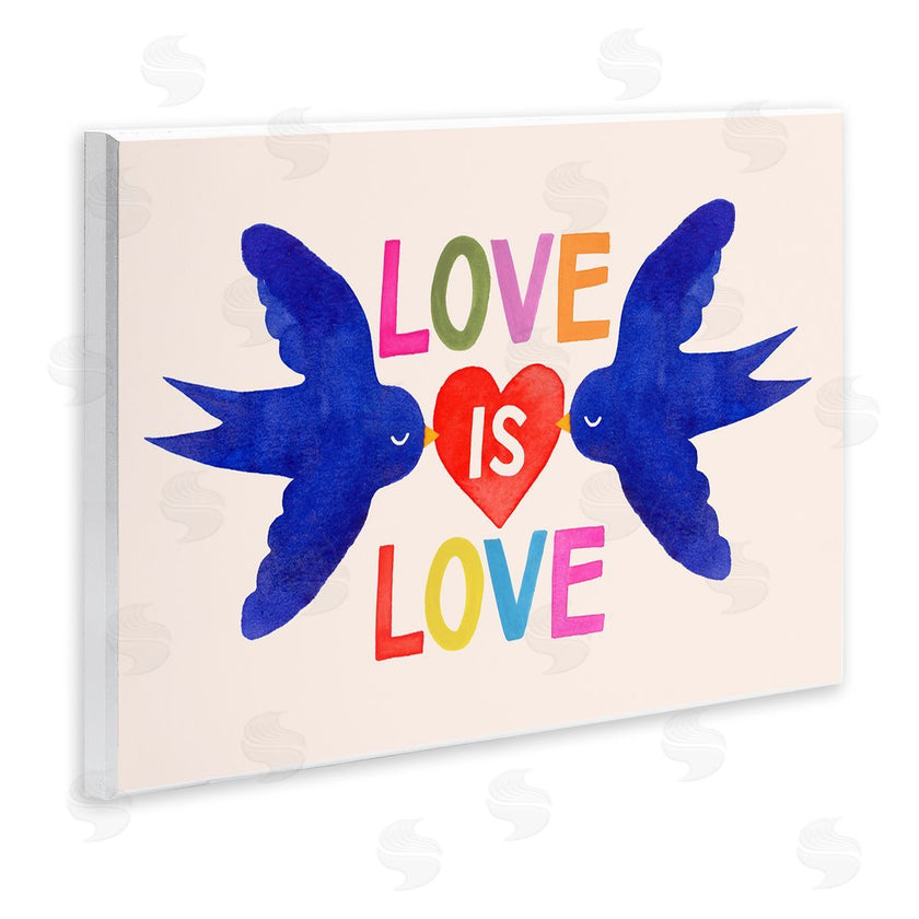 Victoria Barnes | Love is Love Doves and Heart