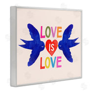 Victoria Barnes | Love is Love Doves and Heart