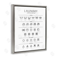 Martina Pavlova | Minimal Laundry Cleaning Symbols