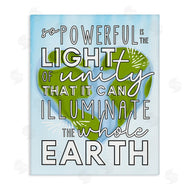 Erica Billups | Light Of Unity Heart Shaped Earth