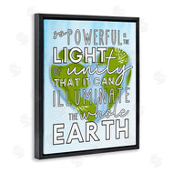 Erica Billups | Light Of Unity Heart Shaped Earth