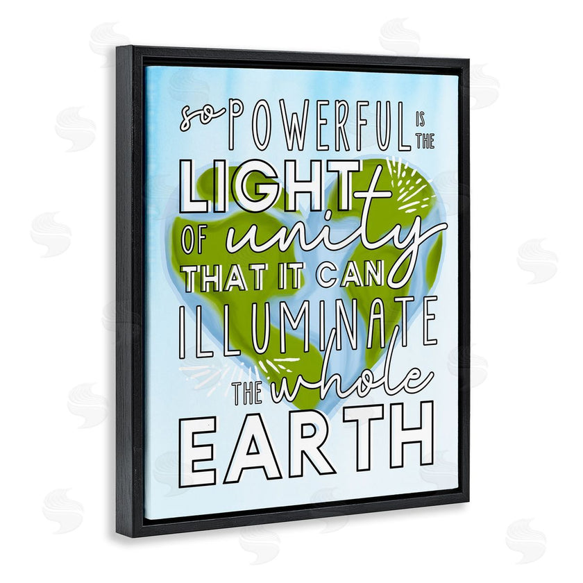 Erica Billups | Light Of Unity Heart Shaped Earth