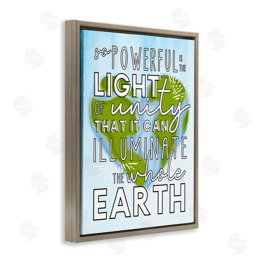 Erica Billups | Light Of Unity Heart Shaped Earth