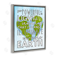 Erica Billups | Light Of Unity Heart Shaped Earth