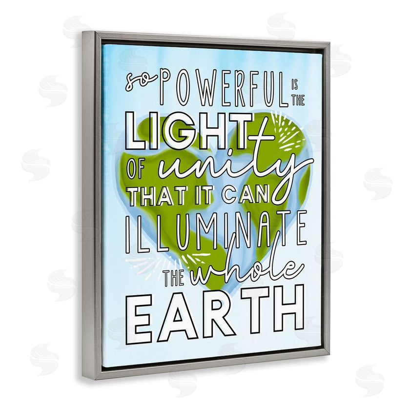 Erica Billups | Light Of Unity Heart Shaped Earth