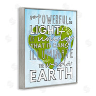 Erica Billups | Light Of Unity Heart Shaped Earth