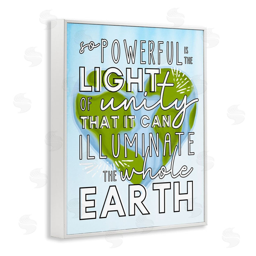 Erica Billups | Light Of Unity Heart Shaped Earth