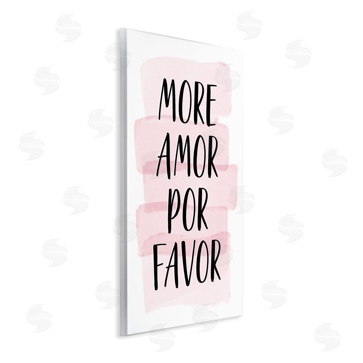 Martina Pavlova More Amor Por Favor Pink Wall Plaque Art
