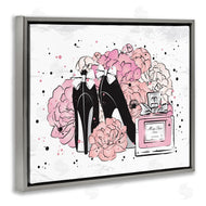 Martina Pavlova | Glam Pink Peonies Bow Heels