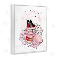 Martina Pavlova | Glam Heels on Pink Macarons