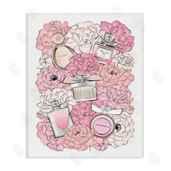 Martina Pavlova | Pink Peonies and Fashion Bottles