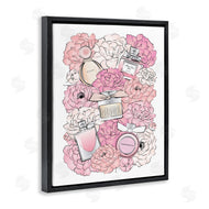 Martina Pavlova | Pink Peonies and Fashion Bottles