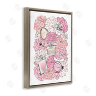 Martina Pavlova | Pink Peonies and Fashion Bottles