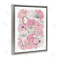 Martina Pavlova | Pink Peonies and Fashion Bottles